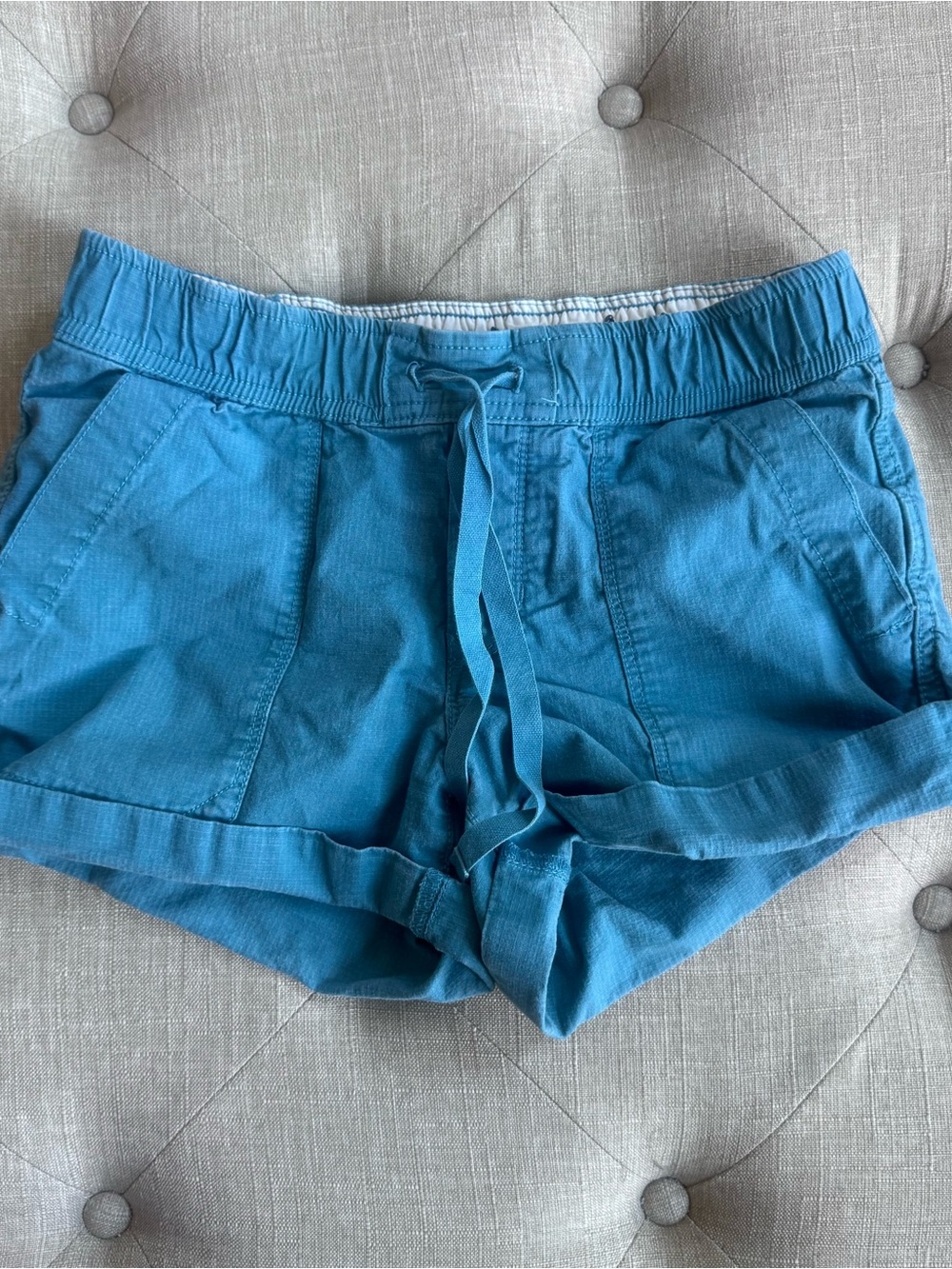 North Face Blue Women’s Drawstring Shorts